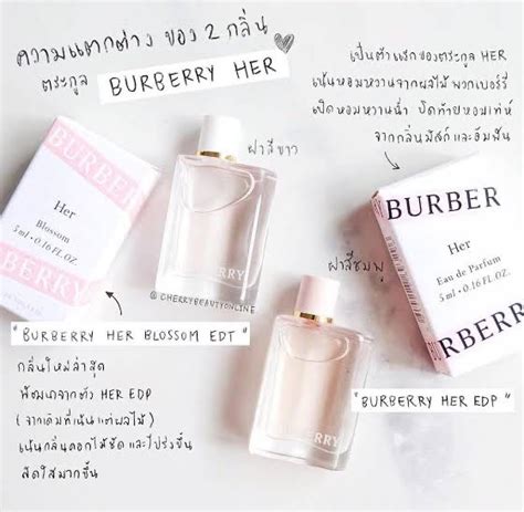 รีวิว น้ำหอม BURBERRY HER BLOSSOM .